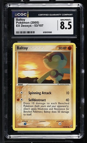 Baltoy graded CGC 8.5 for sale on eBay