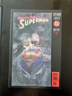 Superman Forever #1 Lenticular Cover Direct Edition Variant DC Comics June 1998