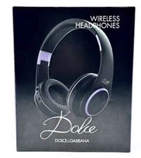 Dolce & Gabbana Limited Edition DOLCE Wireless Headphones Audio Headset NIB