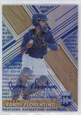 2019 Panini Elite Extra Edition Aspirations Blue 35/50 Randy Florentino Auto zi1