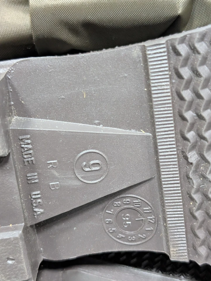 Red Ball Men’s Fishing Bib Wader Boots Sz 9 Brown Made In USA - Never Used - Image 3 of 4