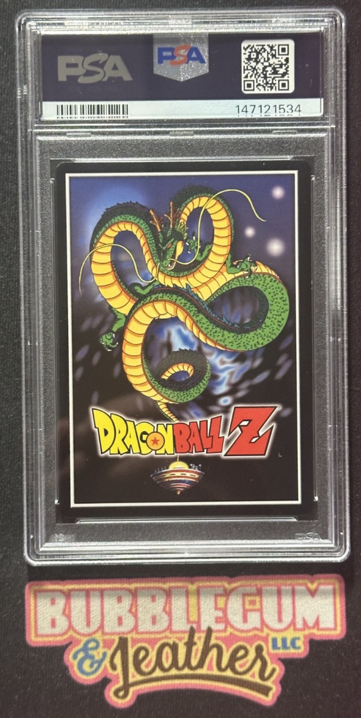 2002 Dragon Ball Z World Games Saga Kid Trunks Unlimited High Tech #181 PSA 9  view 2