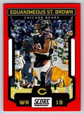 Equanimeous St. Brown 2023 Score - Red #105 Chicago Bears