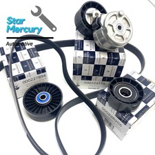 New Belt Tensioner Pulley Set For Maserati Gr...