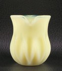 Boyd's Crystal Art Glass MINI PITCHER #18 LEMON ICE Glows NOS — photo 5
