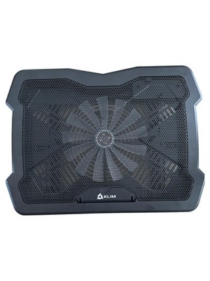 KLIM Laptophalterung Kühlpad Lüfter Schwarz für Gaming Notebooks