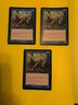 Stonewood Invoker x3 Elf Mutant LEGIONS (2003). OLD VINTAGE FOIL MTG 3 CARD