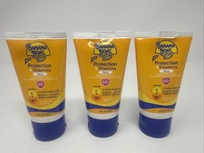  3 BANANA BOAT SPF 50 Lotion Protection  Vitamins C  B3 - 4.5 Oz Exp 09/27