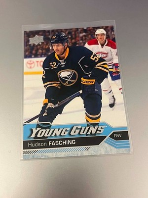16/17 UPPER DECK HUDSON FASCHING YOUNG GUNS ROOKIE YG RC SP UD #242