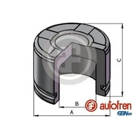 Autofren 42Mm Kolben Bremssattel Hinten Passend FüR Mercedes S-KLASSE | D025662