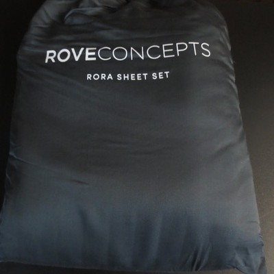 ROVE CONCEPTS BAMBOO RORA KING SIZE SHEET SET - CHARCOAL