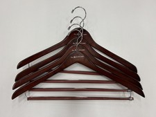 Polo Ralph Lauren Wooden Wood Suit Jacket Pants Blazer Hanger -- Lot of 4 --