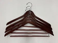 Polo Ralph Lauren Wooden Wood Suit Jacket Pants Blazer Hanger -- (Lot of 4) --