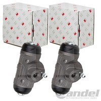 2X NK Radbremszylinder Hinten Passend FÜR Ford Transit Nissan Cabstar