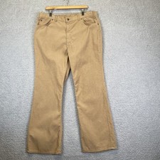 Vintage Levi's Men's 80's Corduroy Pants 36x30 Tan True Vintage White Tab