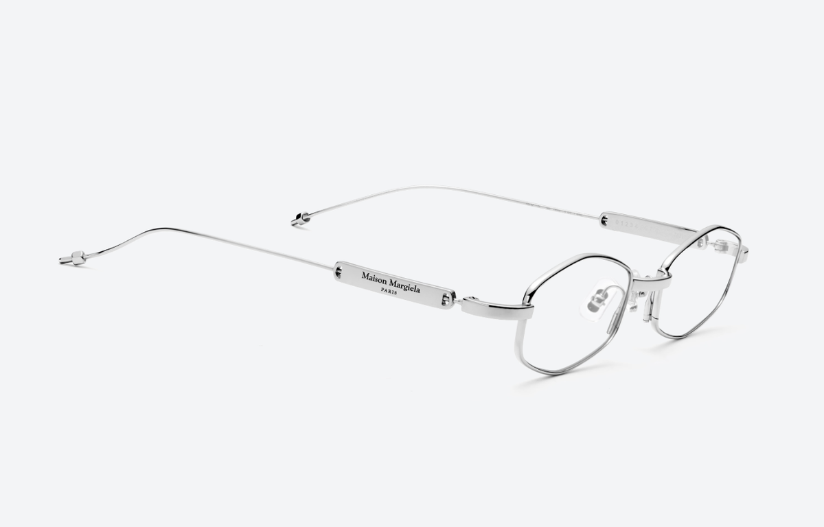 Gentle Monster MM218 02 Maison Margiela Oval Glasses Silver