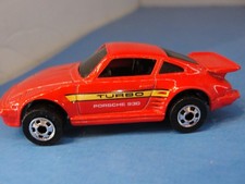 Hot Wheels 1989 Porsche 930 Turbo Red w/YellowStripe