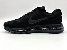 Nike Air Max 2017 Shoes Triple Black 849559-004 Men's Size 10 2