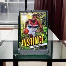 2024-25 Topps Chrome Alexandre Sarr Instinct #INS-27 Washington Wizards