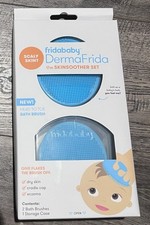 FridaBaby DermaFrida SkinSoother Set Baby Bath Brush Cradle Cap New Sealed