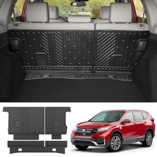 Seat Back Cover Fit for 2017-2022 Honda CR-V Fuel Model, Cargo Mat All Weathe...