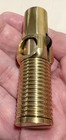 Vintage 3” Gold Plated Telescoping Pipe Lighter - Works! — photo 1