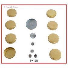 Enginetech Pk16b Sbc 350455 Freeze Plug Kit Brass 1959-1981 Enginetech Pk16b Sbc 350455 Freeze Plug Kit Brass 1959-1981