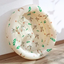 Outdoor Play Centre Paddling Pool Round Inflatable Kids Swimming Pool Water Fun 