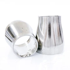 304 Stainless Steel Cone Reducer Adapter OD Welded Joint Thickness 1.5-3mm Pipe