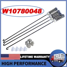 Washer Suspension Spring Rod Kit Fits Whirlpool Kenmore Maytag Machine W10780048
