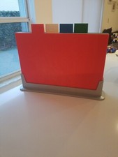 Joseph Joseph Plastic Cutting Board Set With Storage Case - Graphite Grey