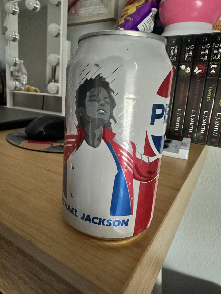 Michael Jackson Pepsi Can 2018 Limited Edition. White Can. Never