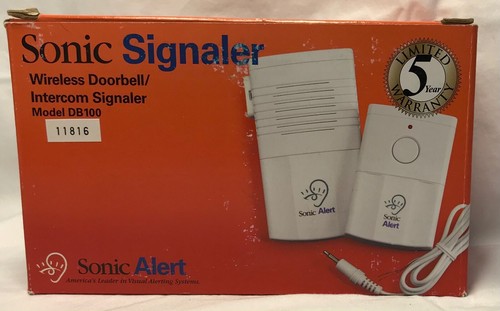 Sonic Alert Bundle w/Alarm Clock, Bed Vibrator, Phone, Doorbell,Remote, and More - Picture 9 of 12