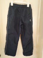 Place Sport Youth Boys 7/8 Lined Joggers Blue With Pockets. B48