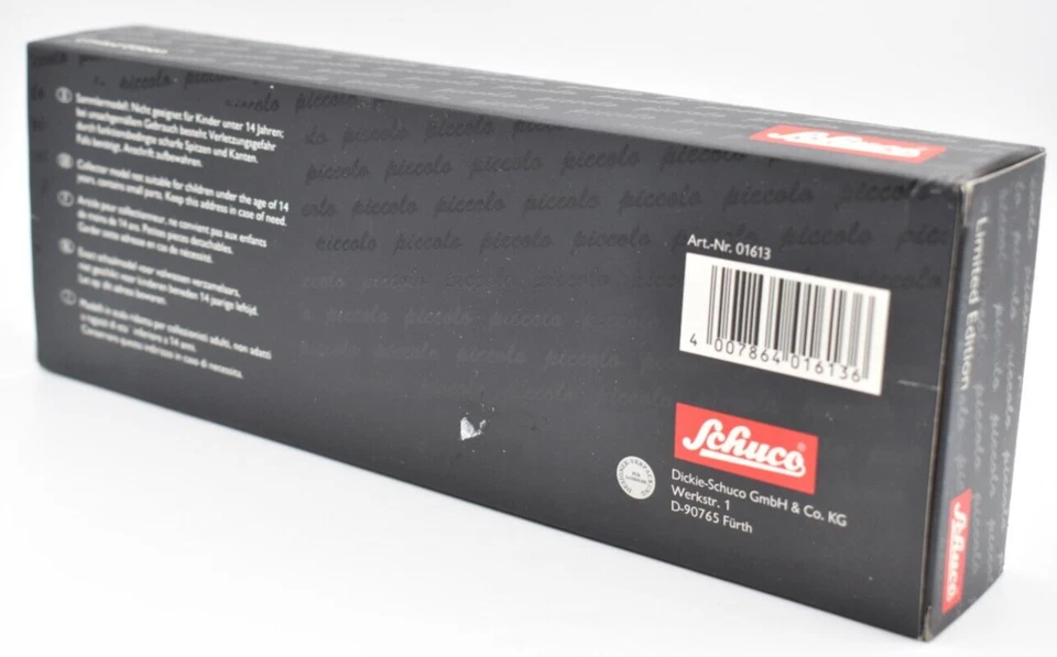 Schuco Piccolo Set Circo Barum Tractor Hanomag ST 100 + Remolque. 1/90. Limited Foto 2 de 4