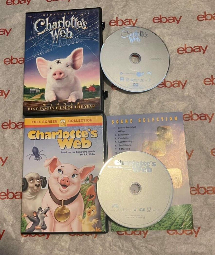 Charlotte's Web (DVD Widescreen) Animated and Live Action Custom