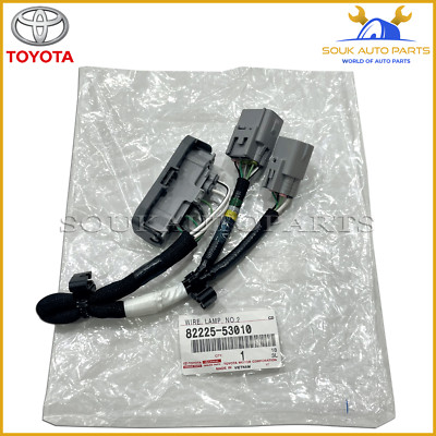 82225-53010 Genuine Toyota WIRE, LAMP, NO.2 8222553010 OEM | eBay