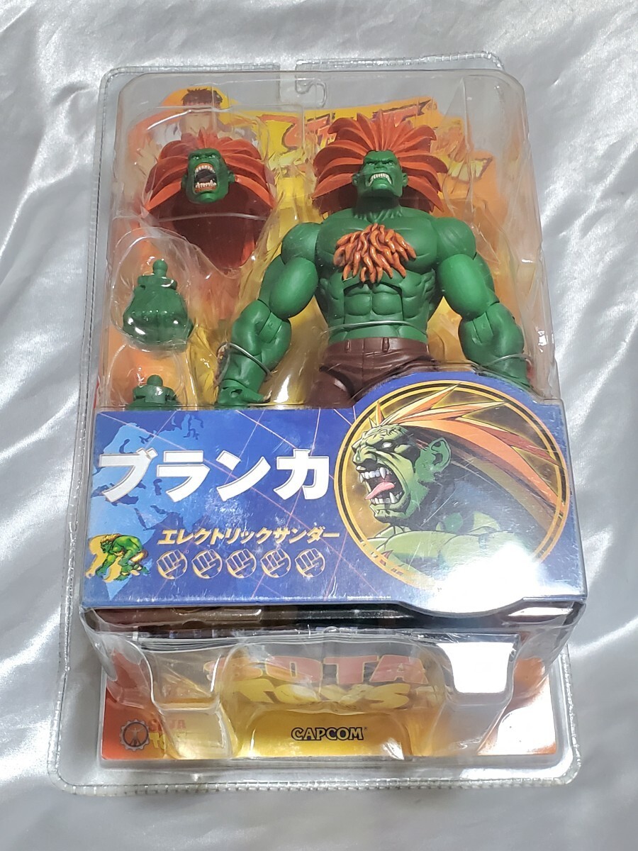 SOTA TOYS CAPCON STREET FIGHTER Blanka Blister Action Figure