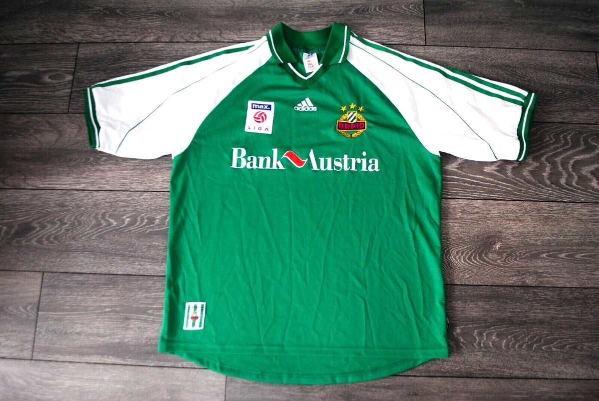 SK RAPID WIEN 1999 2000 HOME TRIKOT SHIRT FUSSBALL SOCCER