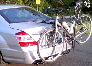 mercedes a class bike rack