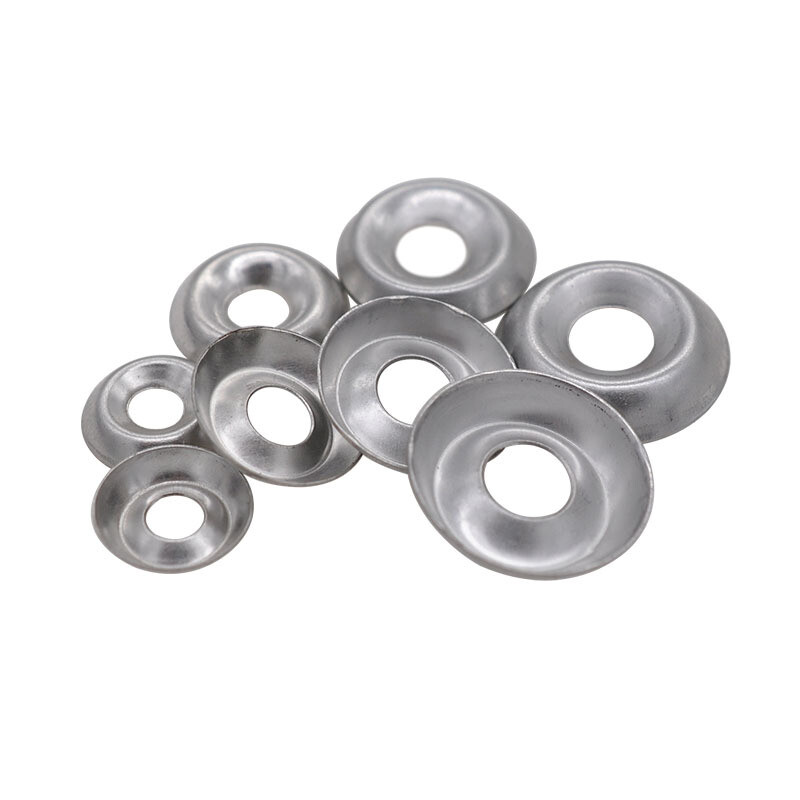 No.6,8,10,12 SCREW CUP WASHERS COUNTERSUNK SCREWS FINISHING A2 - Foto 10