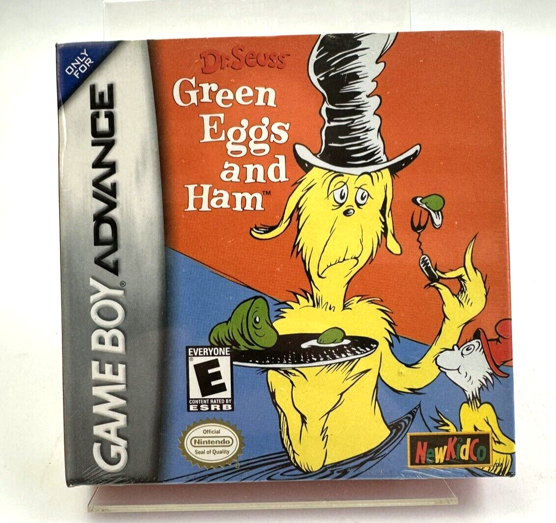 GBA Dr Seuss Green Eggs And Ham, New And Factory Sealed