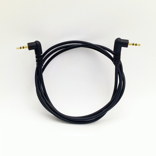 1M 3FT 2.5mm Male to 2.5mm male 3 Pole Headphone Audio AUX Cable 90 degree - Picture 4 of 6