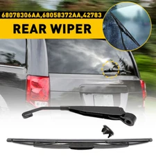 Rear Wiper Arm & Blade For CHRYSLER TOWN & COUNTRY DODGE GRAND CARAVAN 2008-2016