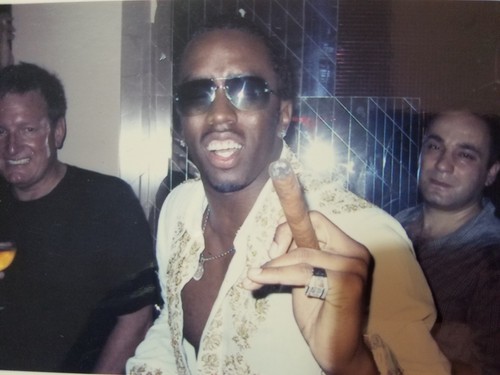 P Diddy, Puff Daddy, Bad Boy in Ibiza Spain 4x6 Hip Hop History