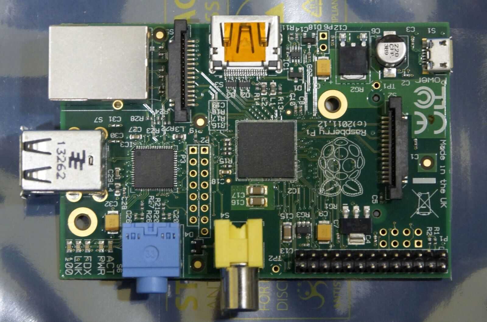 Raspberry Pi Model B rev 2.0 512MB RAM Pi1 mod. B