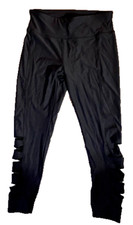 Women  s ABS Collection Leggings with accents Size S Black