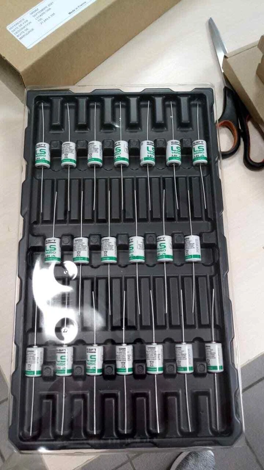 SAFT Lithium Batterie ½ AA LS14250СNA 3,6V 1,2 Ah  Axialdrahtausgänge - Bild 4 von 4