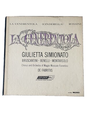 Rossini- La Cenerentola 3 LP Box Mario Rossi 341