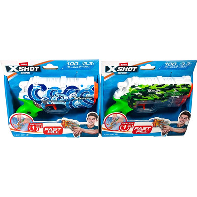 Zuru X-Shot Skins Fast-Fill Water Gun Blaster - LOT of 2